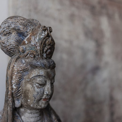 木雕觀音像